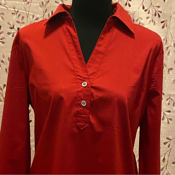 New York & Company - Women's Pullover Button Detailed Tunic Top (NWT) - Picture 3 of 10